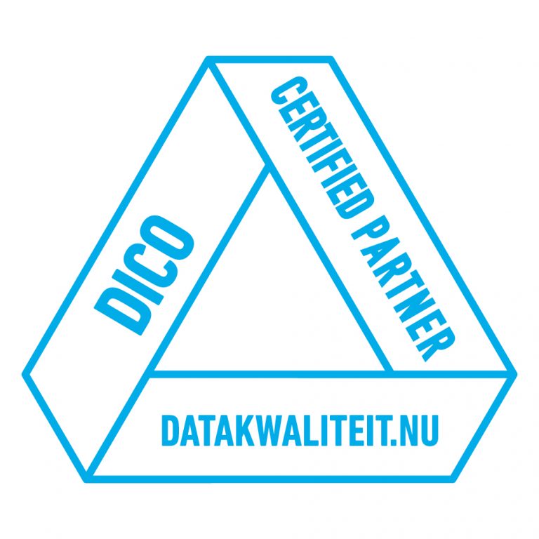 Het officieel label van een DICO certificaat