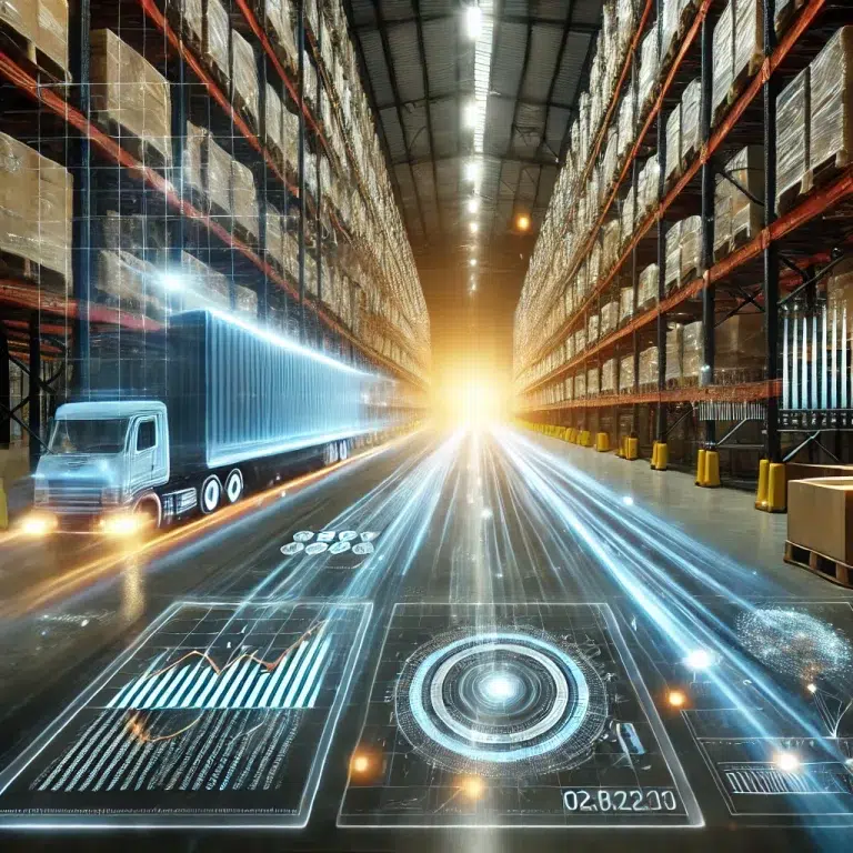data dashboard in logistieke omgeving